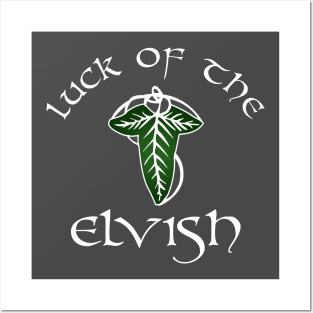 Luck of the Elvish Posters and Art